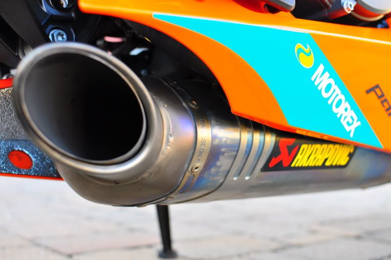 Making the Akrapovic Evo 4 exhaust quieter KTM Forums