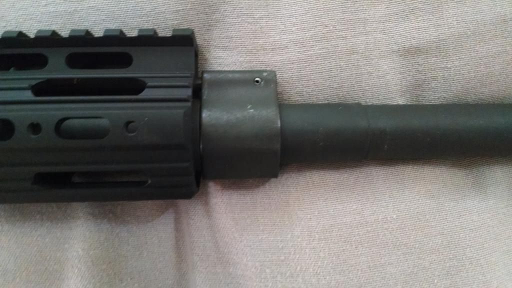 Midlength Gas Block with 9 Inch FF Rail