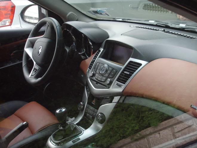 2010 Chevrolet Cruze Interior Spied