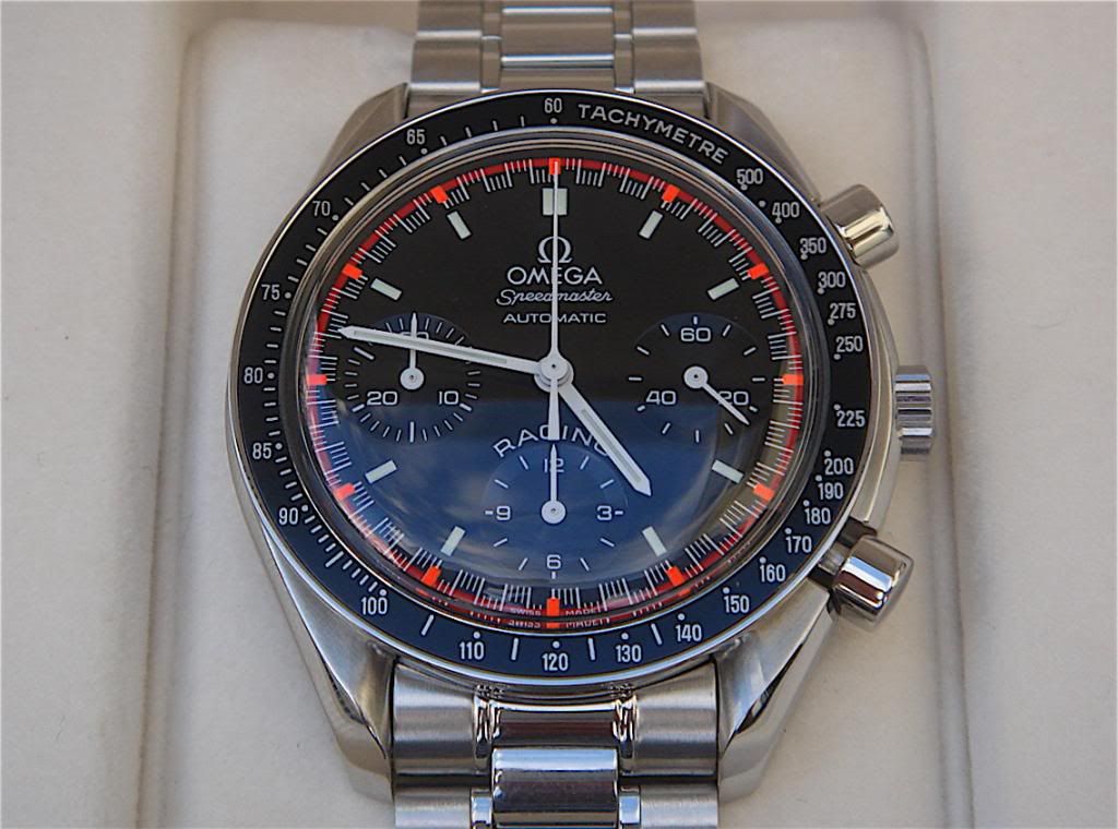 FSOT: LNIB 39mm Omega Speedmaster Racing Michael Schumacher Limited ...