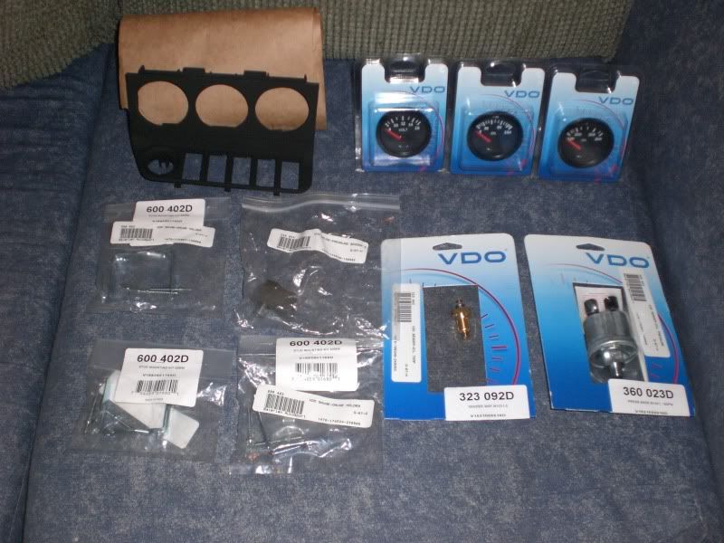 E36 VDO gauge complete kit BRAND NEW