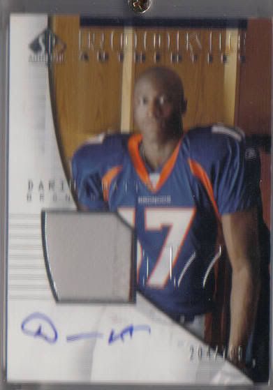 Darius Watts SPa #191 Auto/Patch /799 photo DariusWattsSPaRcAuth.jpg