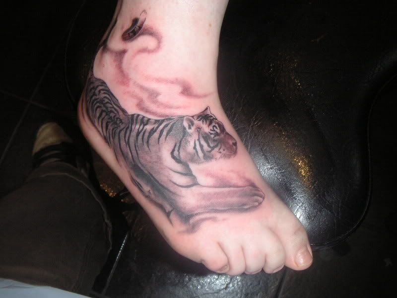 ladyboas new foot tattoo Big Tattoo Planet Community Forum