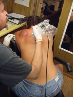 Brenda's First Tattoo