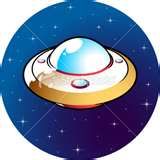 flyingsaucer.jpg Flying Saucer Cartoon image by Xander500