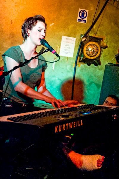 Amanda Palmer Amanda Palmer playing in Auntie Annies, Belfast
