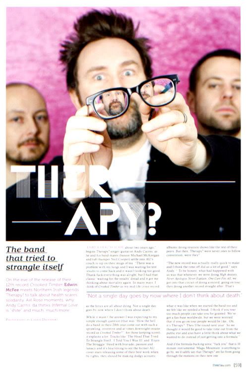 AU Magazine Therapy Interview