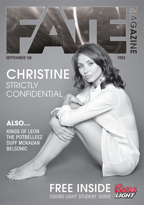 Fate Magazine Cover : Christine Bleakley