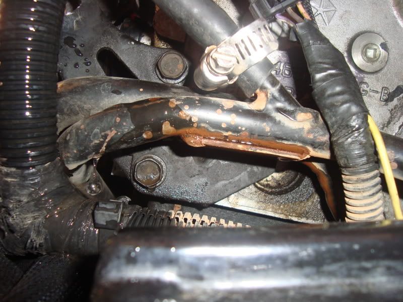 Leaking coolant Pipe.. Pics inside.. Dodge SRT Forum