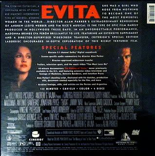 Evita Blu-Ray
