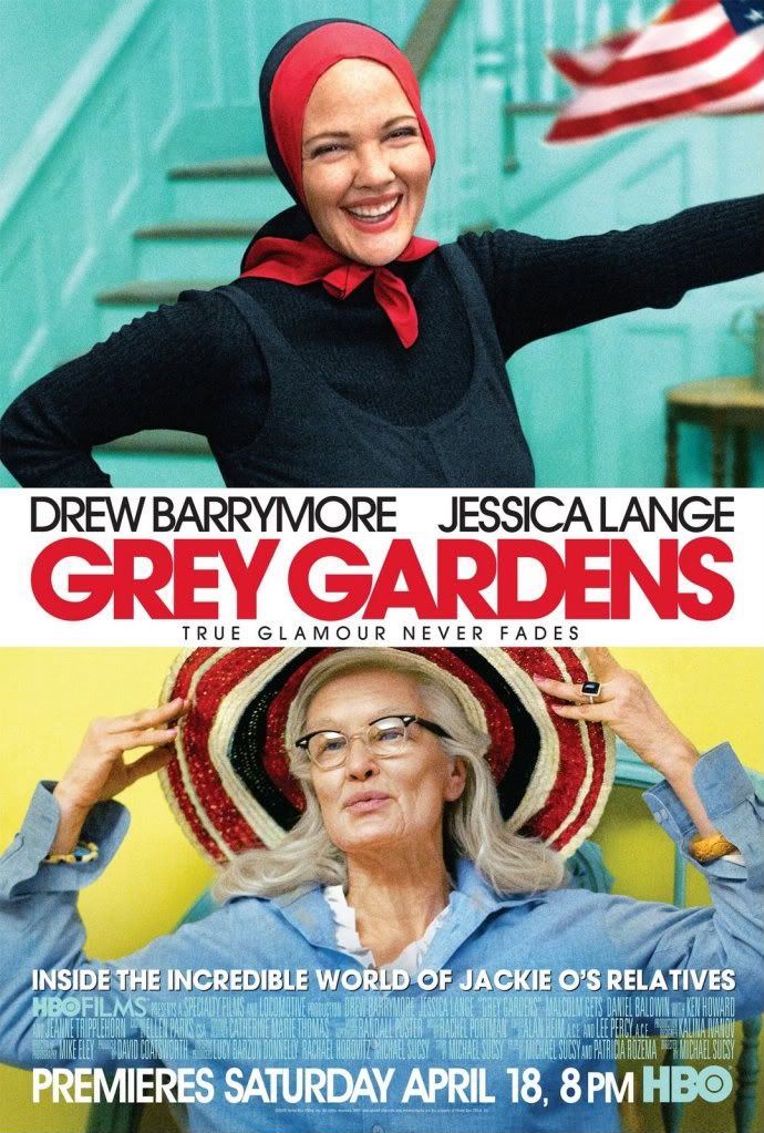 FIRST LOOK: Official Poster Art for HBO Films GREY GARDENS & New Photo! 