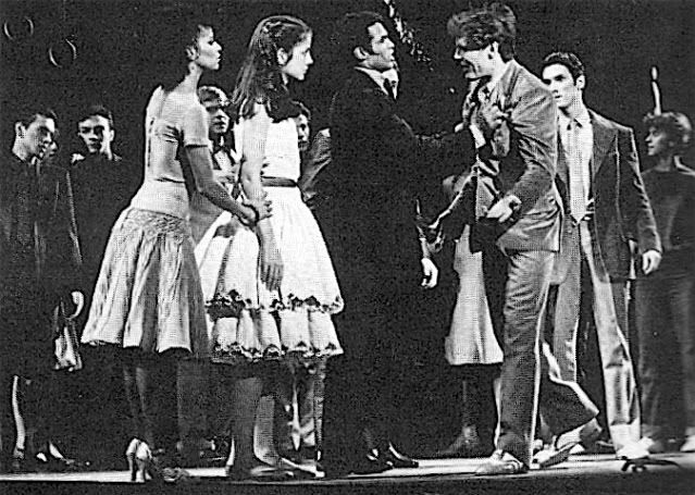 re: Scenes from 1980 WEST SIDE STORY revival