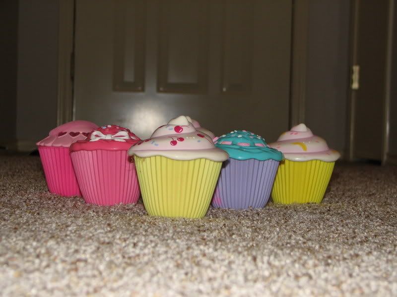 scented cupcake dolls