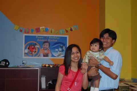 The Celebrant with Mom&amp;Dad