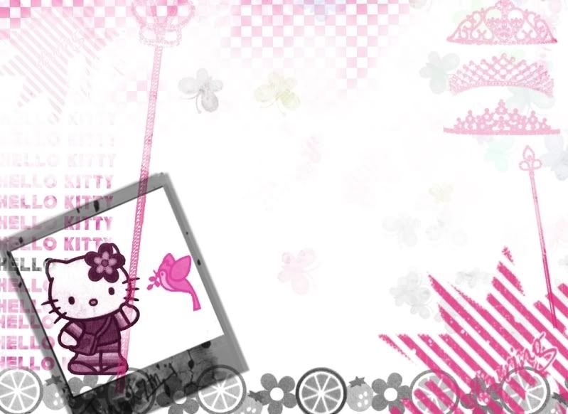 hello kitty backgrounds for formspring. Hello Kitty Wallpaper By