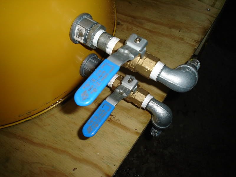 Best way to install ball valves on a 55 gal drum Ford Powerstroke Diesel Forum