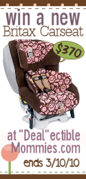 Britax Carseat Giveaway at Dealectible Mommies