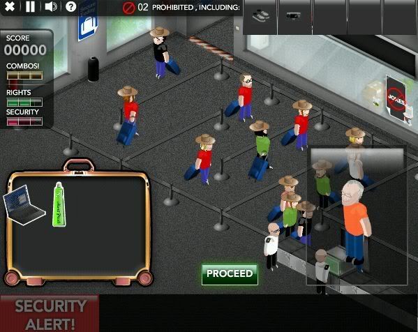 Airport Security Game