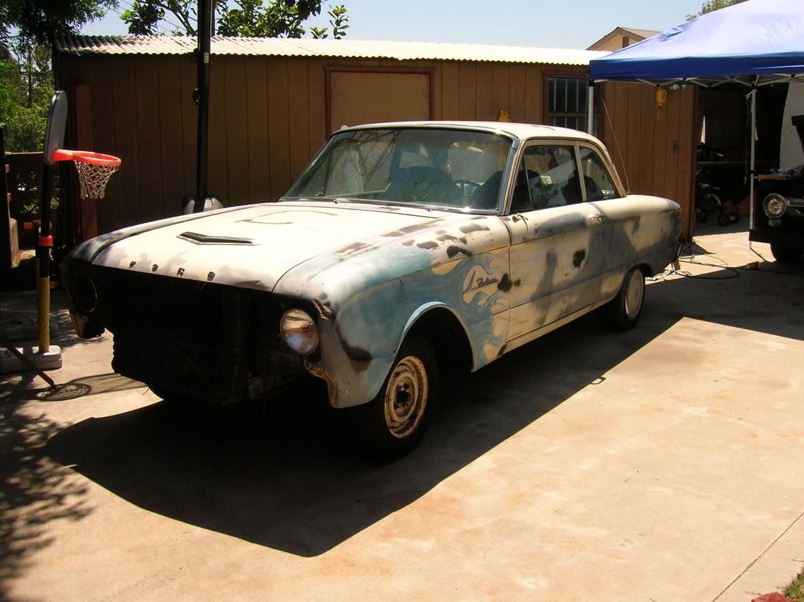 The plans are to turn it into a gasser style drag car