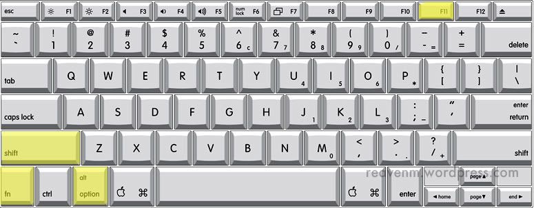mac keyboard windows 10 print screen