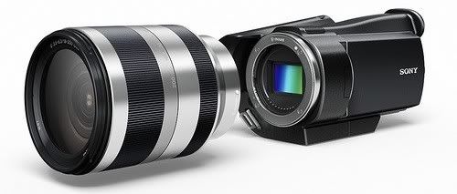 Sony Camcorder interchangeable lenses