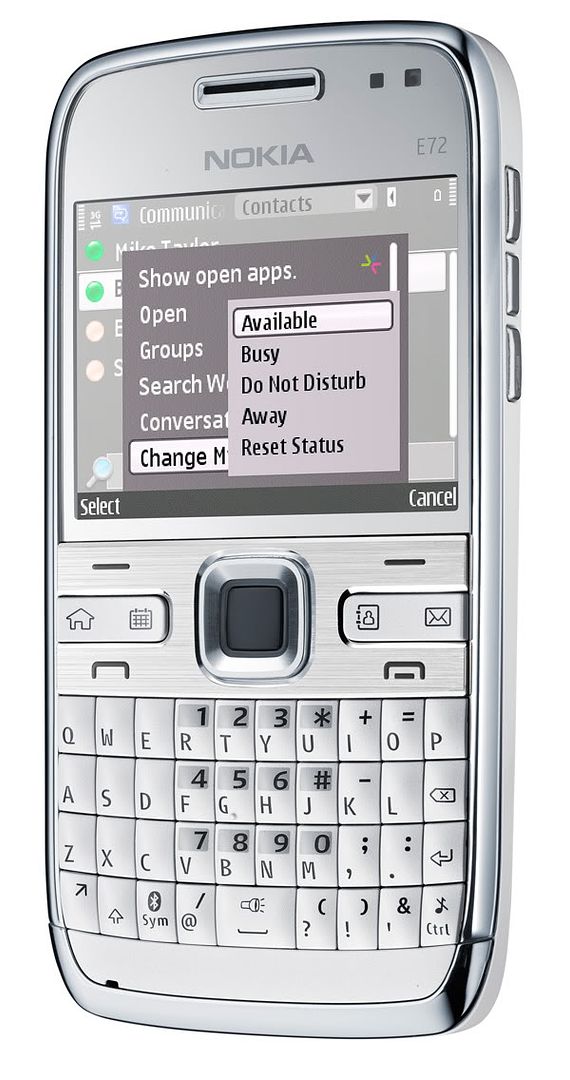 Nokia E72 Microsoft Communicator Mobile