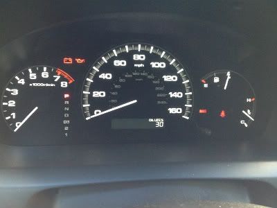 2006 Honda Accord oil life indicator