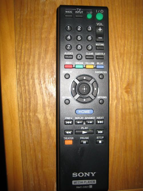 Sony SMP-N100 remote control