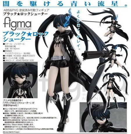 black rock shooter. Figma Black Rock Shooter