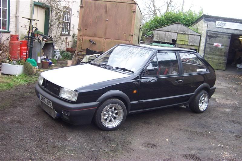 The car is a genuine polo g40 1991 on a j reg black and in very very