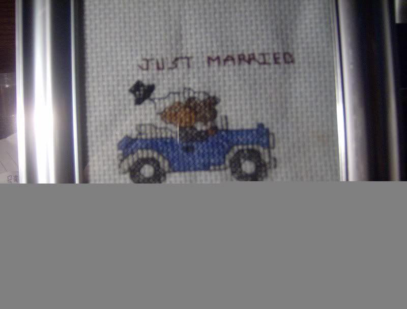 cross stitch for my sister