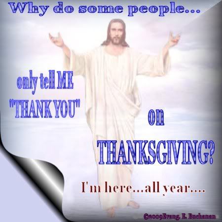 THANKSGIVING THOUGHT