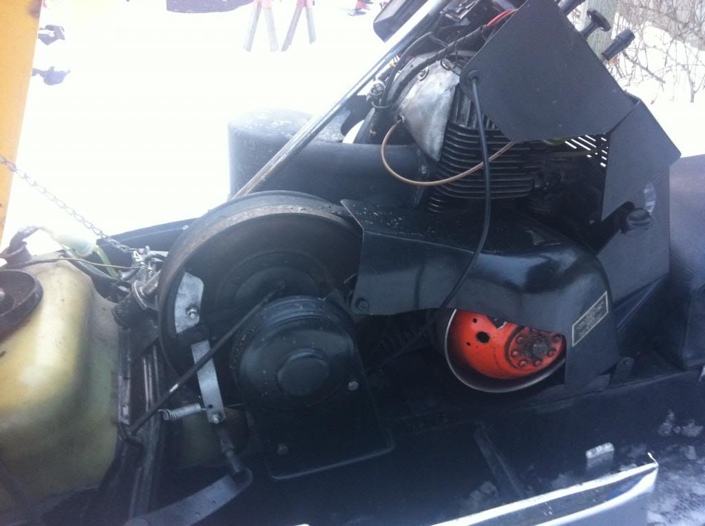 71 olympique pull start wont grab SkiDoo Snowmobiles Forum