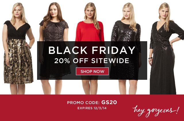 Black Friday 2014, Plus Size Black Friday Deals