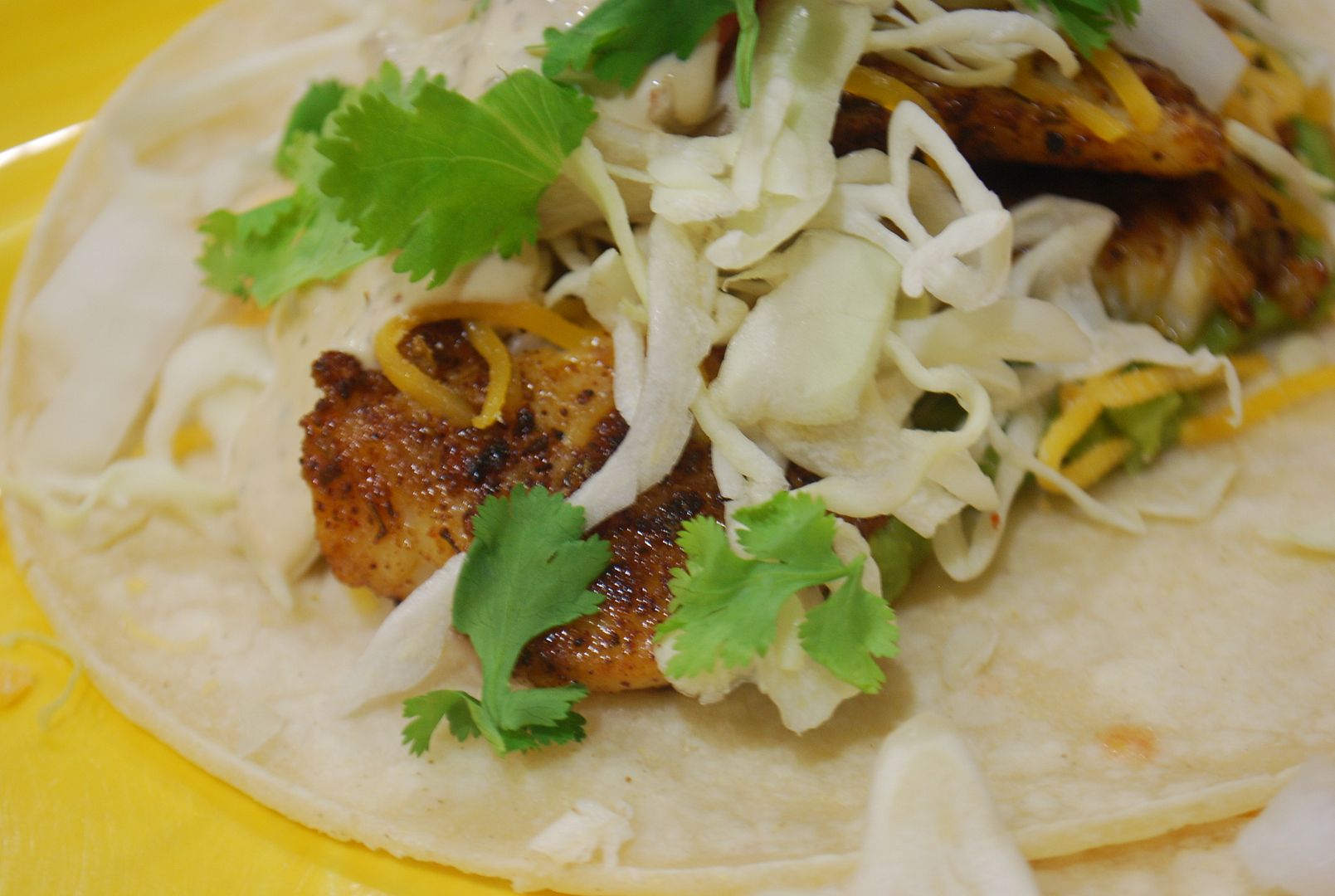 Grilled Fish Soft Tacos