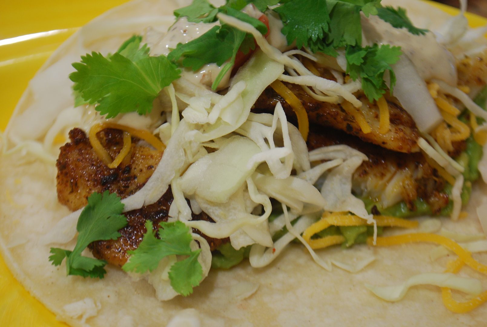 Grilled Fish Soft Tacos