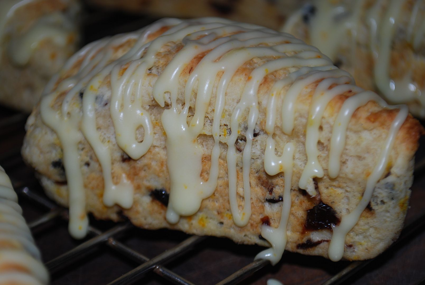 Orange Infused Cherry Scones