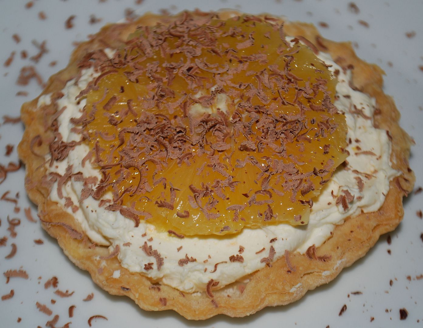 Orange Mascarpone Tart