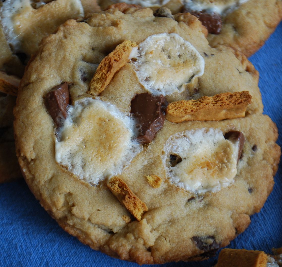 S'mores Chocolate Chip Cookies