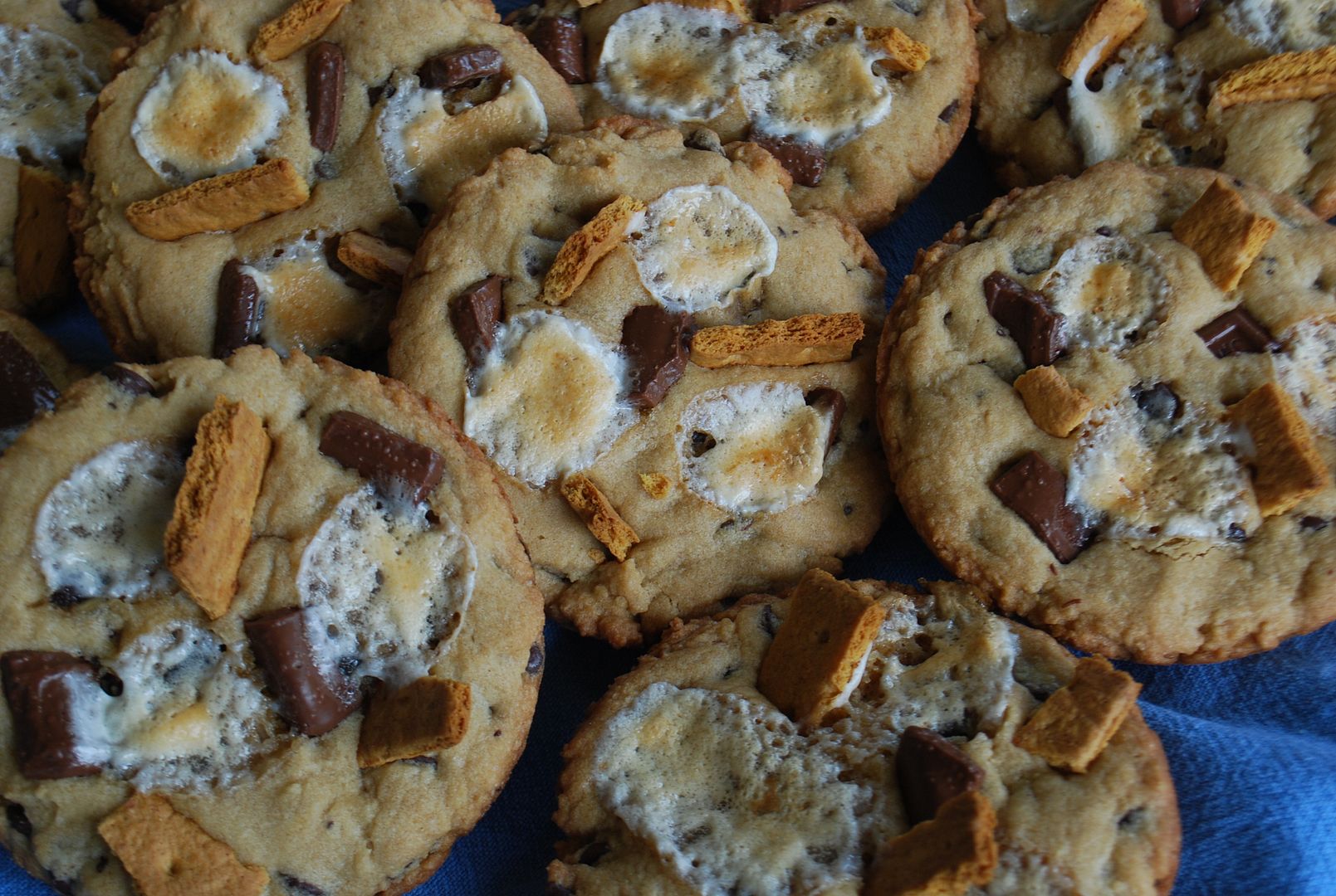 S'mores Chocolate Chip Cookies