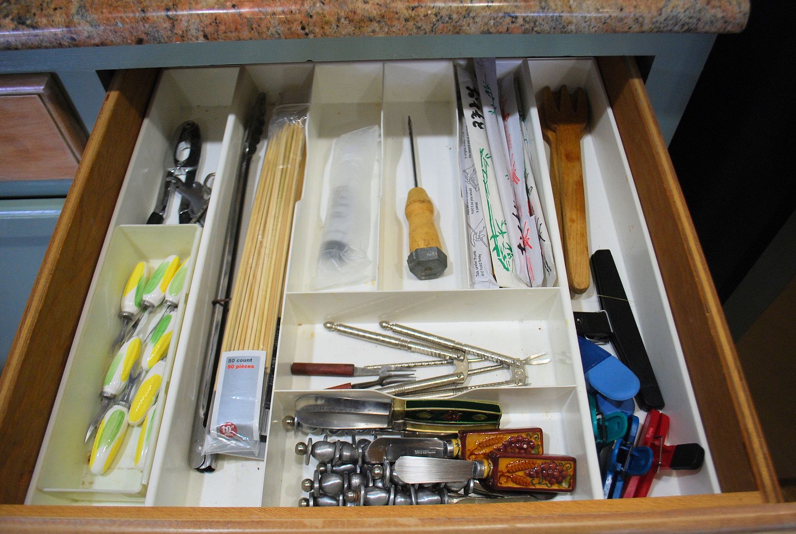 Utensil drawer - After