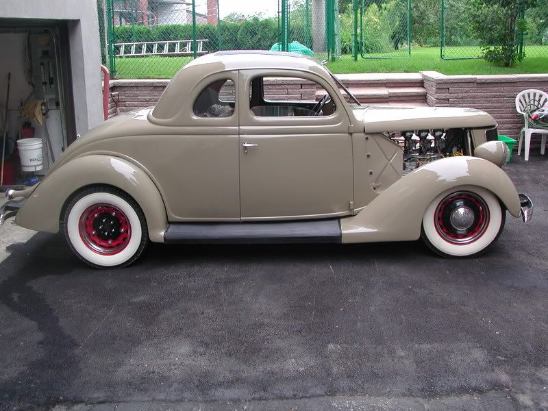 Re 1935 Ford 5 window coupe project