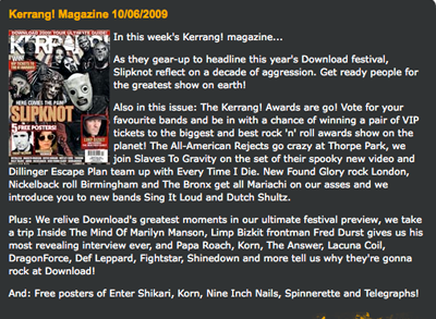 Kerrang! New issue