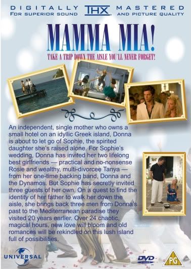 UK DVD Cover Art for MAMMA MIA!: The Movie! - BWW Forum