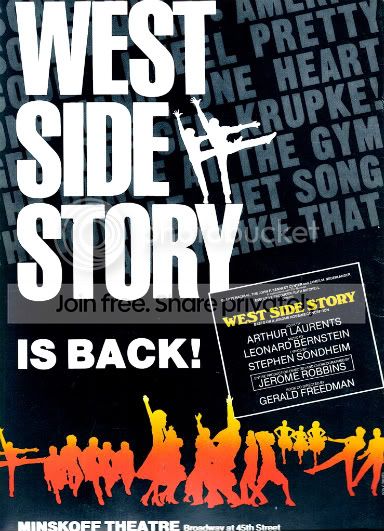 PHOTO FLASH!  1980 Broadway Revival of WEST SIDE STORY! 