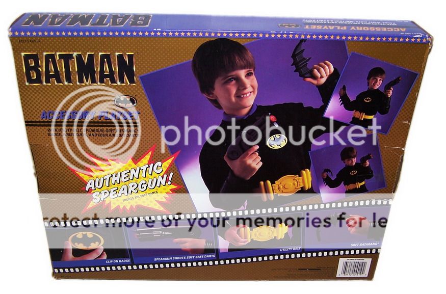 Batman Authentic Speargun Accessory Playset Toy Biz 89  