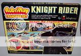 Knight Rider Rub N Play Transfers Set Colorforms 1982  