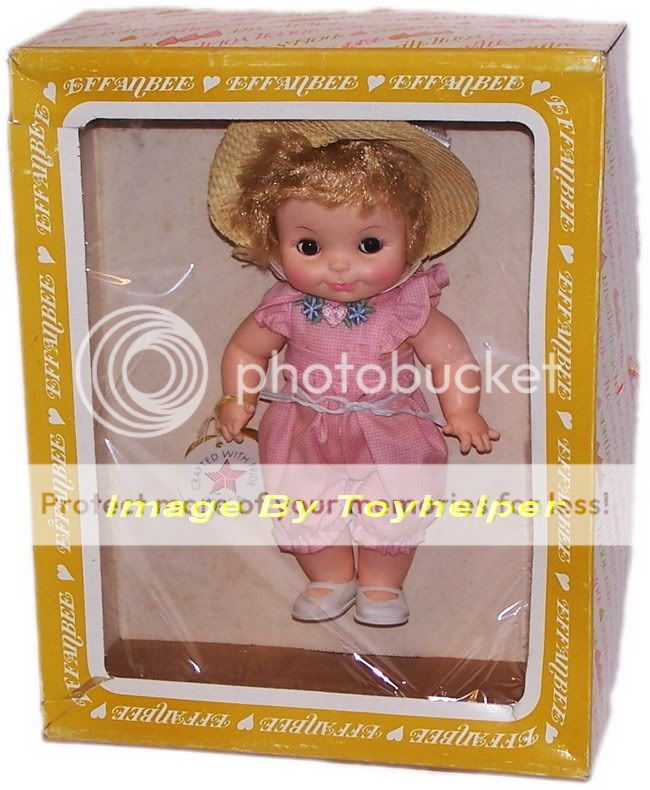 EFFANBEE BABY DOLL HALF PINT 12 ORIGINAL BOX VINTAGE  