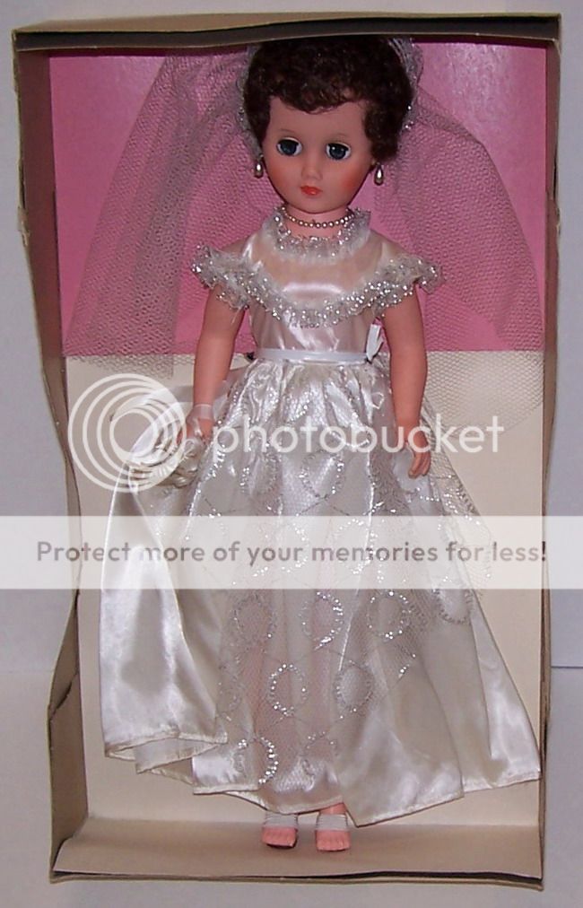 EEGEE 18 Bride Doll 1960s Original Box Vintage  