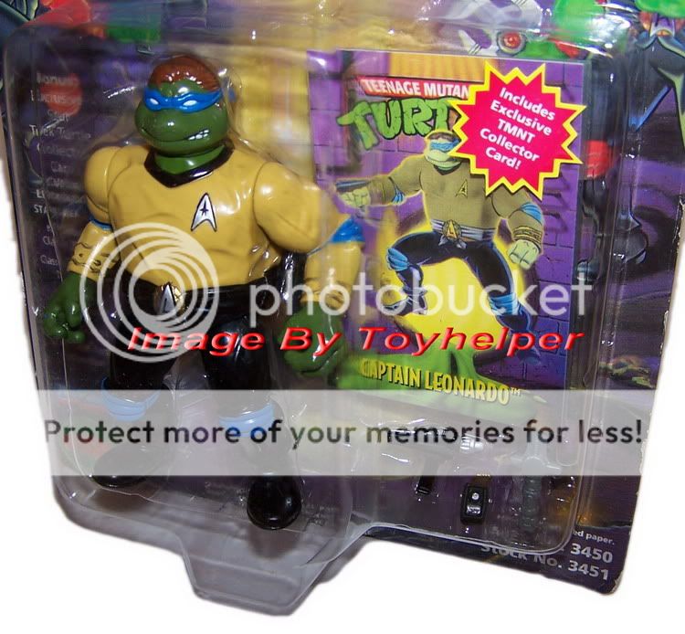 STAR TREK TEENAGE MUTANT 4 NINJA TURTLES FIGURES  